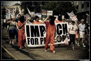 Impeach for Peace Protest