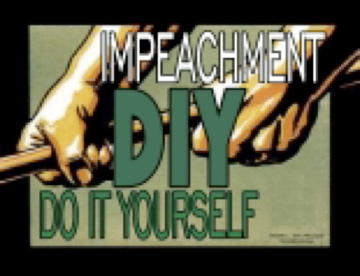 Impeach bush yourself logo