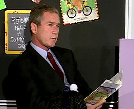 Bush makes history by not also writing it