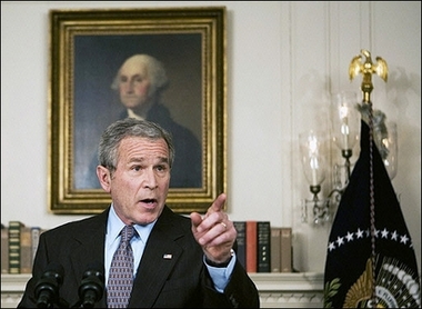 Unitary Executive Bush resists Accountability