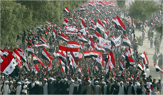 Huge Protest in Iraq Demands US Withdrawl