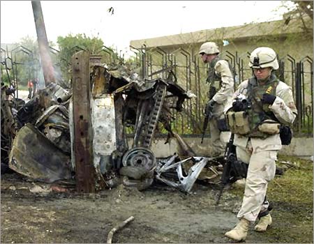 No photos allowed after Iraqi blasts