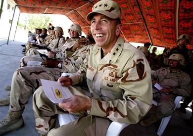 General Petraeus Warns Against Using Torture