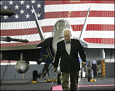 Cheney Threatens Iran Anew