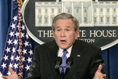 Bush Plays al Qaida Card to Bolster Support for Iraq Policy