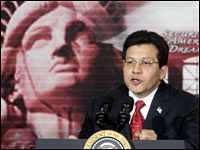 Senate takes politically charged vote on Gonzales Monday
