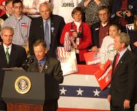 Sen. Voinovich (R-OH): “Bush… f****ed up the war”