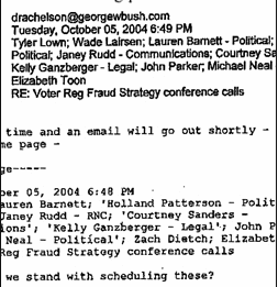 Emails Detail RNC Voter Suppression in Five States