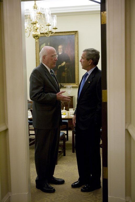 Leahy Wants Meeting With Bush on Executive Privilege