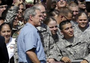 Bush military lackeys to call for more death and destruction