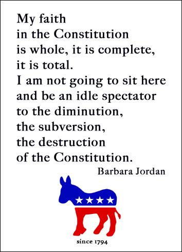 Barbara Charline Jordan – Statement on the Articles of Impeachment