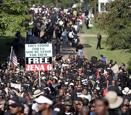 Thousands Rally in Support of Jena Six