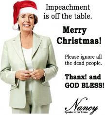 Merry Christmas from Impeachment Grinch Pelosi