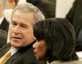 Nearly half of US diplomats disagree with Bush’s Iraq policy, disapprove of Condi