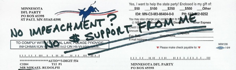 I refuse to support Democratic Party aiders and abettors