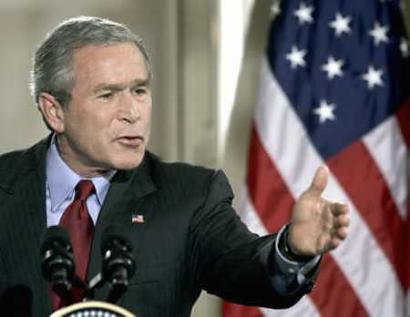 Bush says Congress putting US in danger from terrorists unless he can eavesdrop