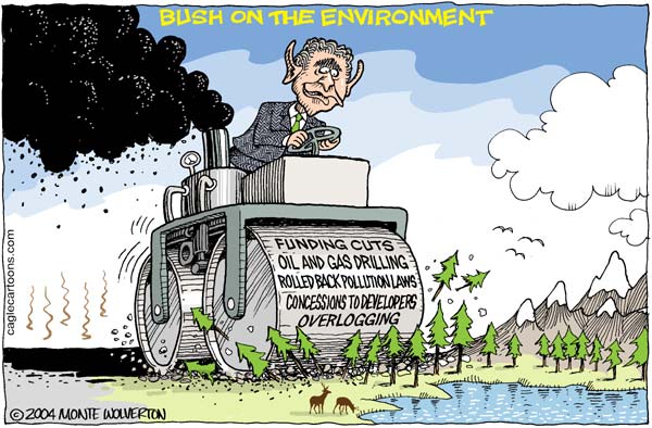Bush EPA MIA on protecting environment