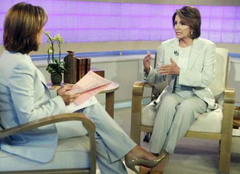 Impeach Bush Crowd Dogs Pelosi’s Book Tour