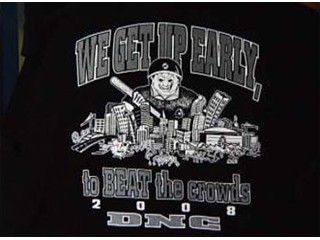 Denver Police Union DNC T-Shirts Glorify Beating of Protesters