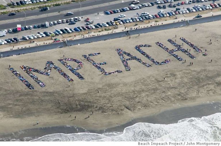 Beach Impeach Event
