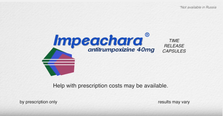 Stressed over Trump? Try Impeachara®! [VIDEO]