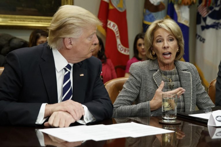 Impeachment for Trump’s Education Secretary, Betsy DeVos