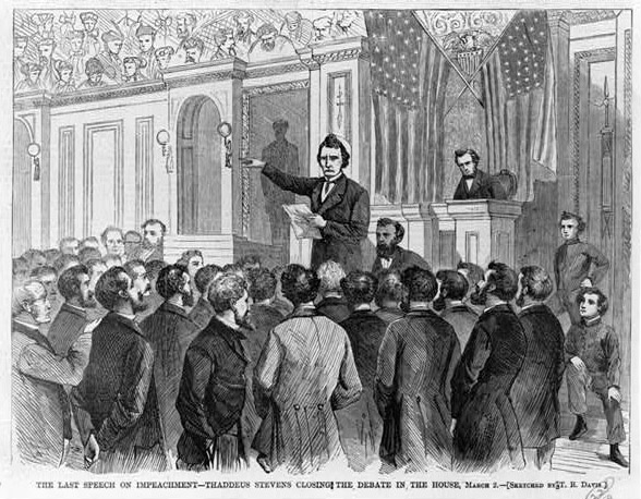 impeachment on Floor of House