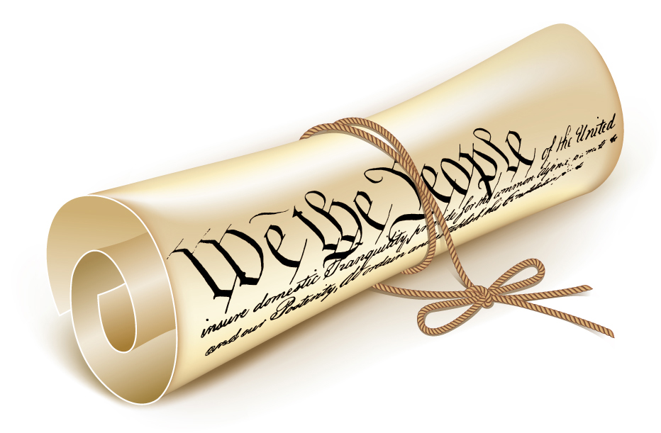 Scroll "We the people" constitution Impeach