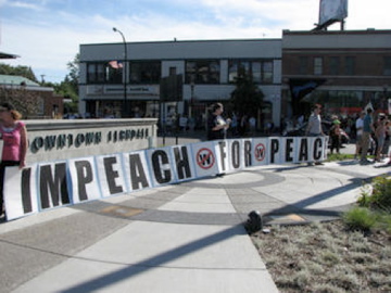Hug a tree, impeach a Bush