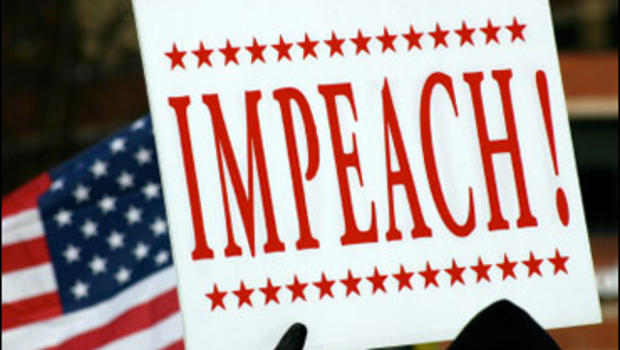 impeach trump protest sign